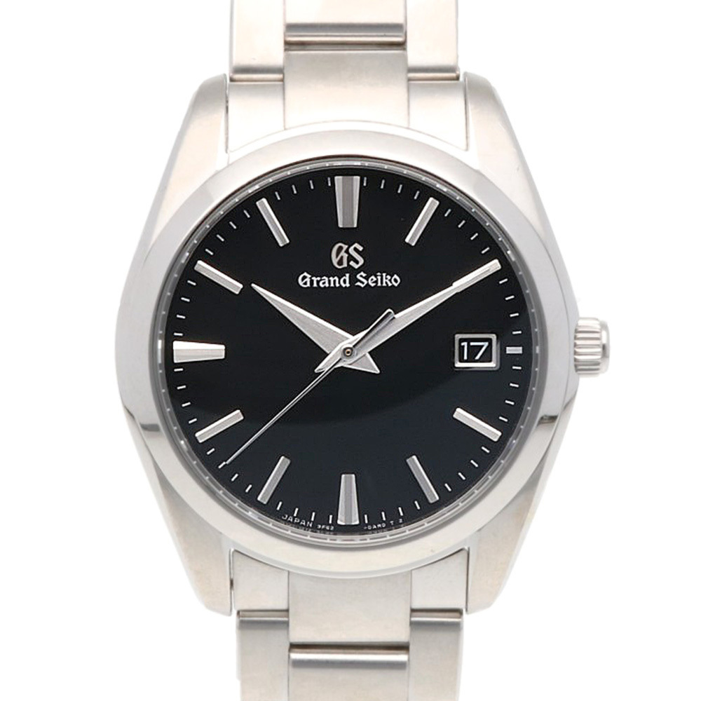 Grand Seiko watch, stainless steel 9F62-0AB0 quartz men's watch.